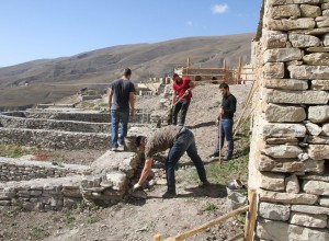 Субботник в селе Хой