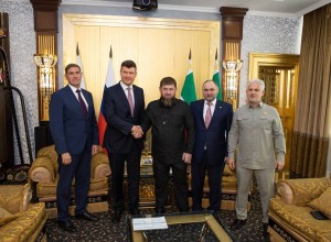 В Грозном состоялась встреча Главы Чеченской Республики Рамзана Кадырова с руководством Центрального Банка России