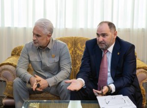 В Грозном состоялась встреча Главы Чеченской Республики Рамзана Кадырова с руководством Центрального Банка России